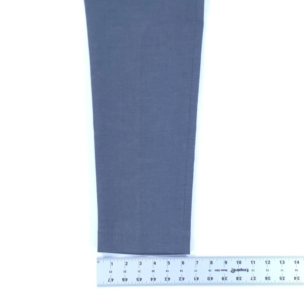 Talbots Women Dress Pants‎ Hampshire Ankle 6 Blue Grey Career Trousers